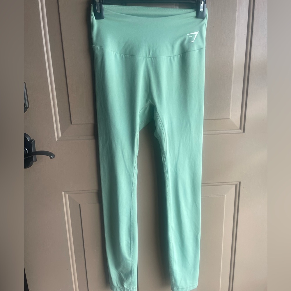 Gymshark leggings mint green size M